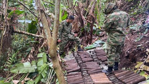 Fuerzas Militares encuentran artefactos explosivos en Planadas, Tolima