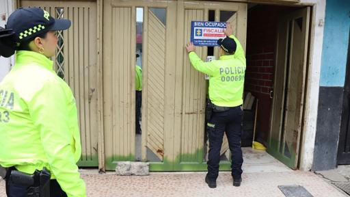 Incautación de bienes a estructuras criminales 