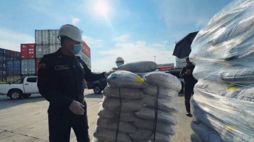 Cocaína incautada por la Policía