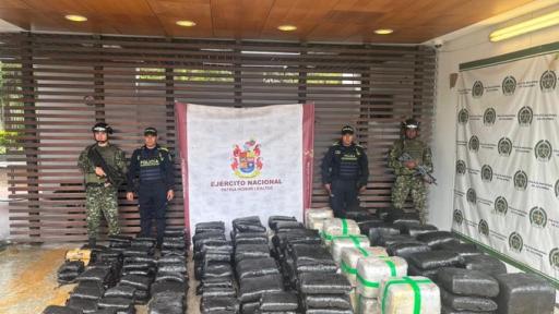 Incautación de marihuana en Yumbo, Valle