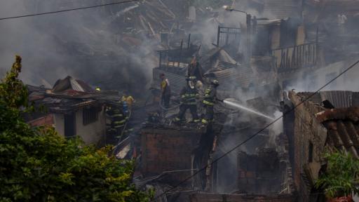 Incendio en Armenia: 120 personas damnificadas