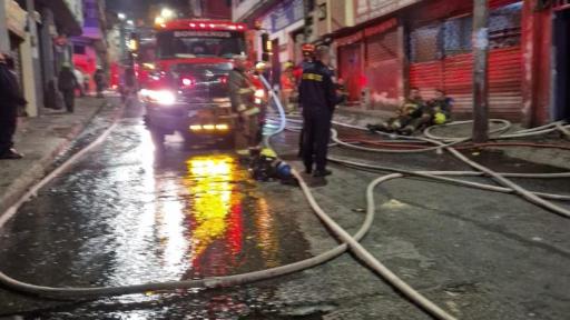 Incendio en centro de Manizales
