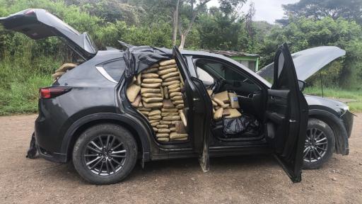 Incautan 541 kilos de marihuana en la Plata, Huila