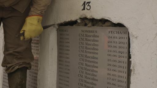 Intervención cementerio en Cali, recuperación víctimas de desaparición