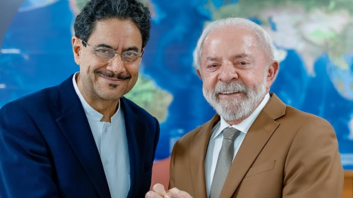 Ivan Cepeda y Lula da Silva se reúnen en Brasil 