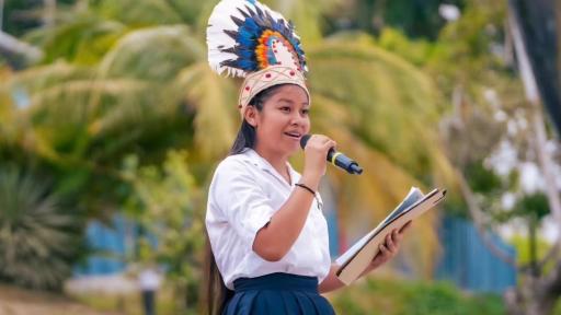 Jhojanys León la joven Tikuna que llevó el Amazonas hasta la NASA
