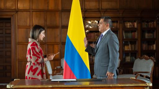 Jorge Iván Ospina es embajador de Colombia en Palestina