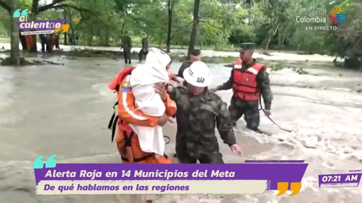 Alerta por segunda ola invernal en el Meta