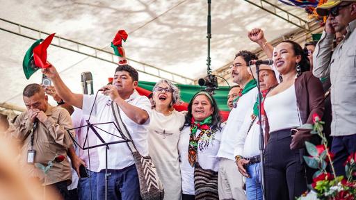 Lideresas celebran designación de Aida Quilcué como fórmula vicepresidencial de Iván Cepeda
