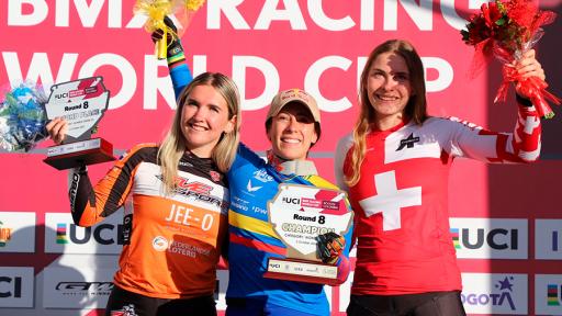 Mariana Pajón ganó medalla de oro en Copa Mundo de BMX