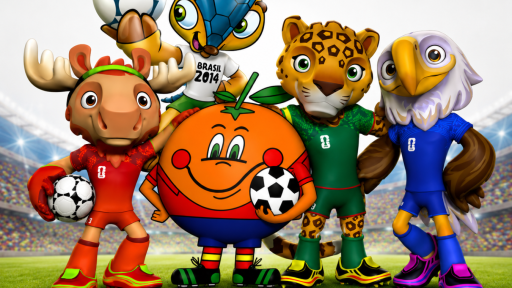 Mundial 2026 naranjito fuleco mascotas mundialistas