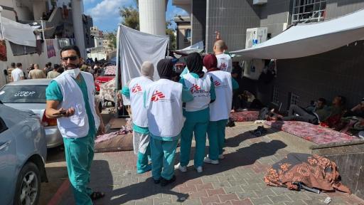 Médicos Sin Fronteras suspende labores en Gaza
