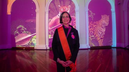 Ministra Muhamad fue condecorada por el Congreso de la República