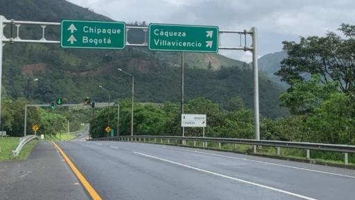 Vía Bogotá-Villavicencio: Habilitada la variante en la vía 