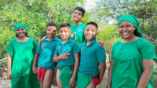 La Guajira: niños wayuu cuidan el medio ambiente 