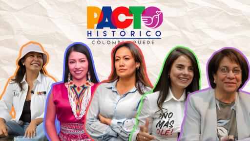 Pacto Histórico lidera la presencia femenina en el Senado 