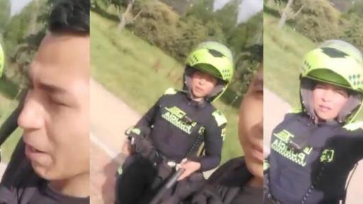 Investigación a patrullera que agredió a joven en la cara