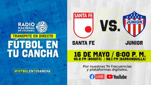 Partido Santa Fe vs Junior 