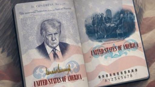 Pasaporte Estados Unidos cara Trump