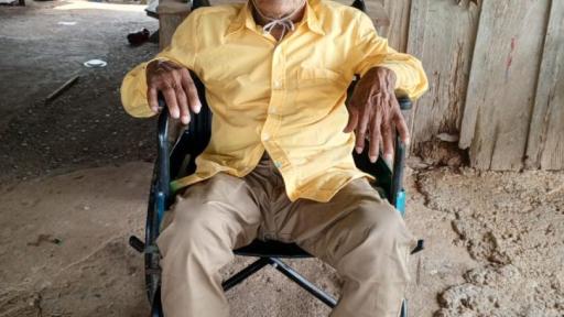 Mesetas le rinde el postrimero adiós a Patrocinio Ángel Manjarrez el último de sus primeros habitantes