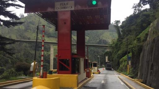 Restricciones a la movilidad sobre la vía Alto de la Línea en Calarcá