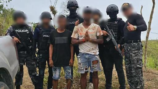 Colombianos detenidos en Ecuador por secuestro de futbolista