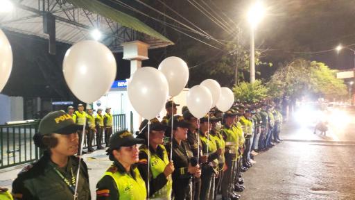 Este martes entregarán cuerpos de policías muertos en Neiva