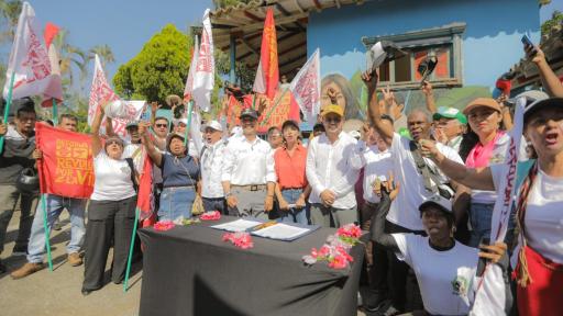 Predio ligado al Cartel del Norte del Valle ahora será trabajado por familias campesinas en Risaralda
