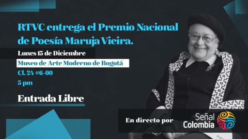 RTVC entregará Premio Nacional de Poesía Maruja Vieira