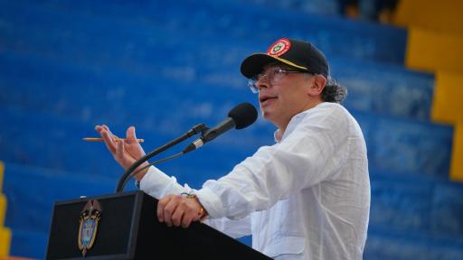 El primer mandatario aseguró que la verdadera seguridad nacional debe basarse en la justicia social, y no en la continuidad de la violencia que ha afectado al Magdalena Medio. 