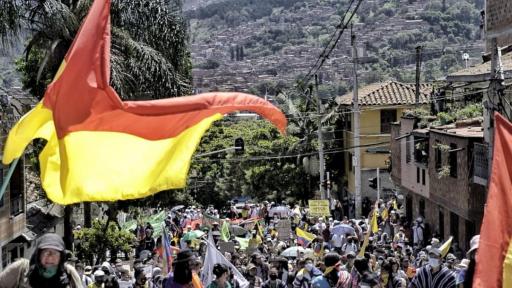 Manifestaciones en Medellín dejan un saldo de siete personas heridas