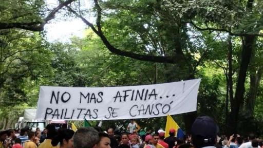 Habitantes de Pailitas, Cesar, bloquearon vía nacional