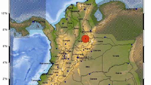 sismo en Colombia