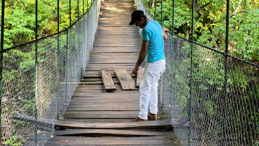 Puente en mal estado Codazzi Cesar