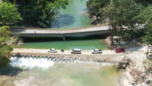  Instalación de puente militar sobre el río Mendihuaca en la Troncal del Caribe