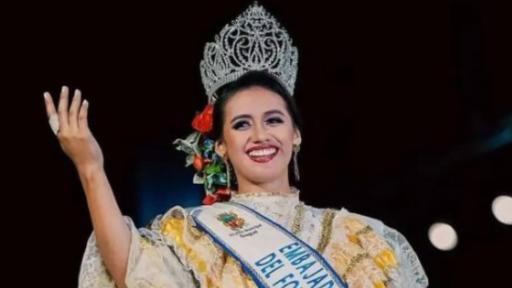 Nikol Salazar es la nueva Reina Nacional del Folclor 
