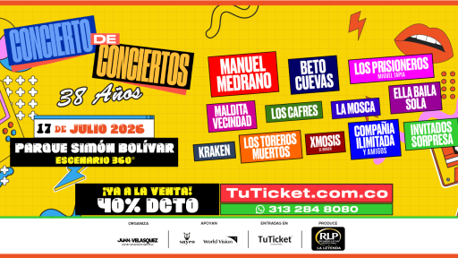 Regresa el Concierto de Conciertos a Bogotá