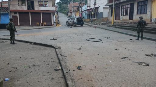 Carro bomba en Robles, en Jamundí Valle del Cauca
