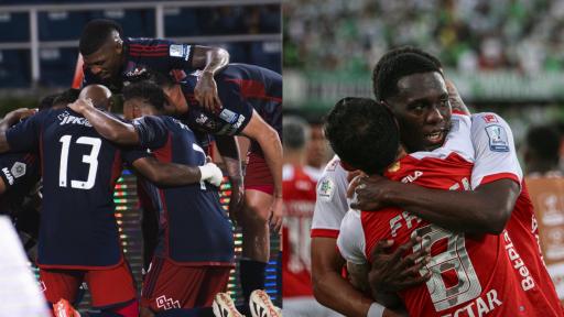 Independiente Medellín vs. Santa Fe: cuadrangulares