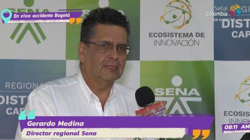 Gerardo Medina, director general del Distrito Capital