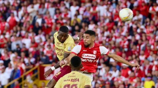 Santa Fe derrotó a Deportes Tolima en el inicio de los cuadrangulares