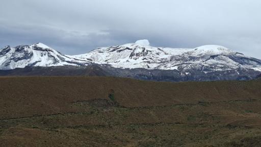 Se registra nevada en el Nevado del Ruiz en vía Manizales-Murillo