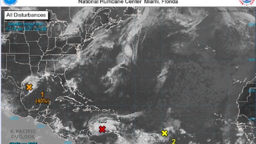 Ciclones en el mar Caribe 