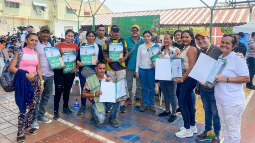 Entrega de tierras en el Catatumbo