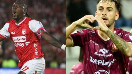 Partido Independiente Santa Fe vs Deportes Tolima