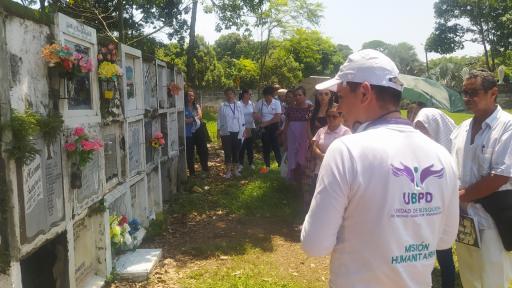 Meta: UBPD encontró 45 cuerpos en Fuentedeoro