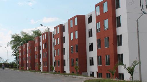 Construcción de viviendas para excombatientes de las Farc