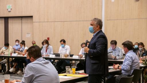 “Bloqueos son actos agresivos porque afectan derechos de los ciudadanos”: Duque