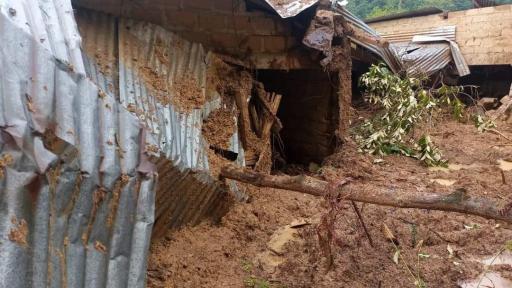 Deslizamiento en Páez, Cauca