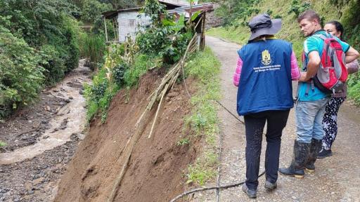 Continua la alerta Roja en Risaralda por la fuerte ola invernal